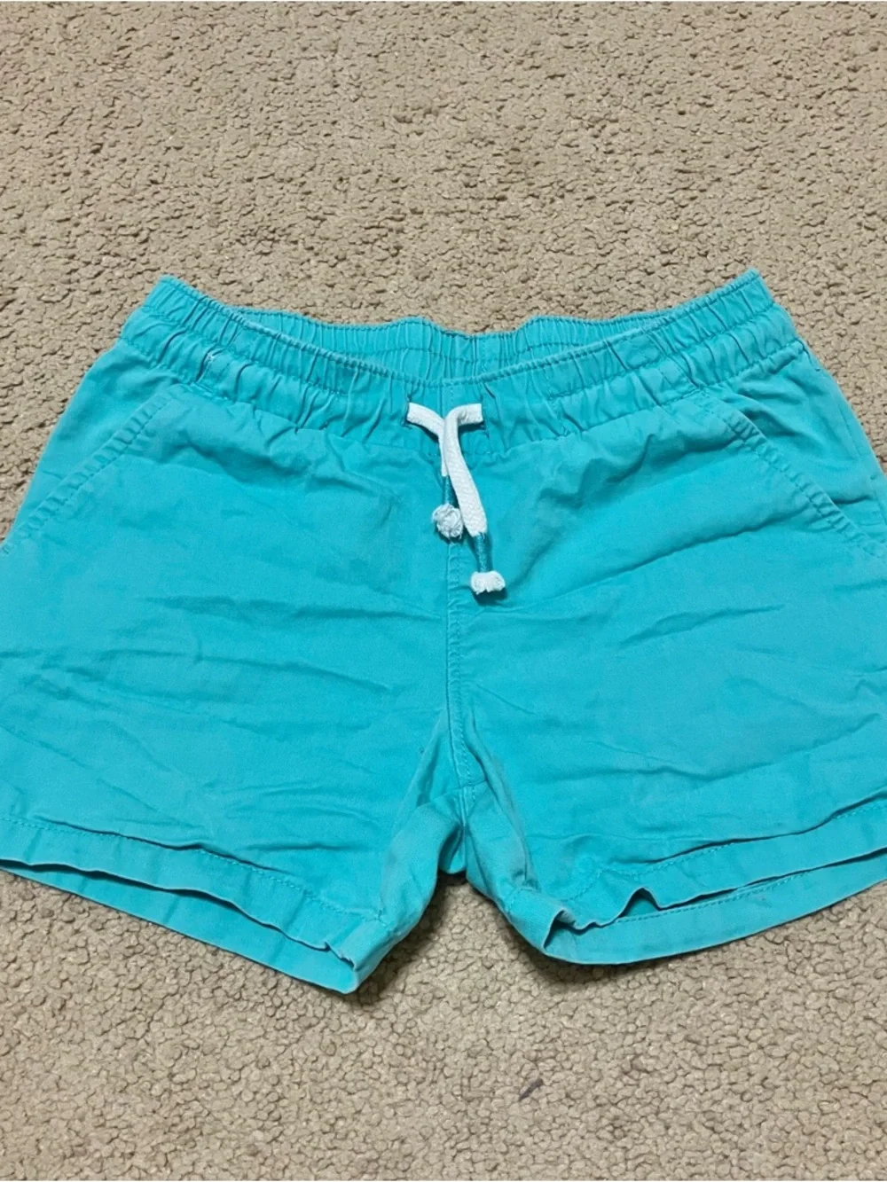 Children’s Place T-Shirt + Cat‎ & Jack Shorts Girl’s Sz 4T Easter Outfit